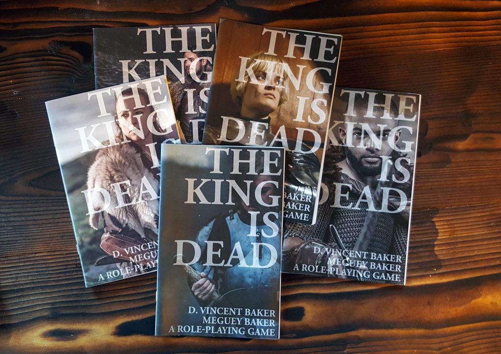 The five booklets included in The King Is Dead.